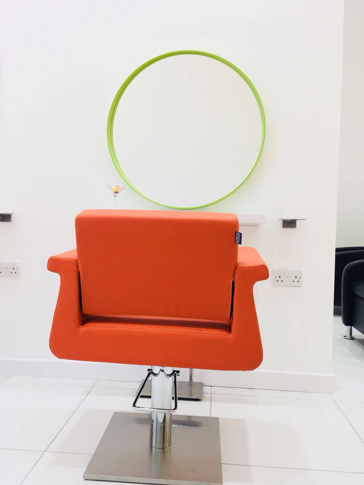 Commercial Painitng at Bespoke Hairdressers in Dunfermline