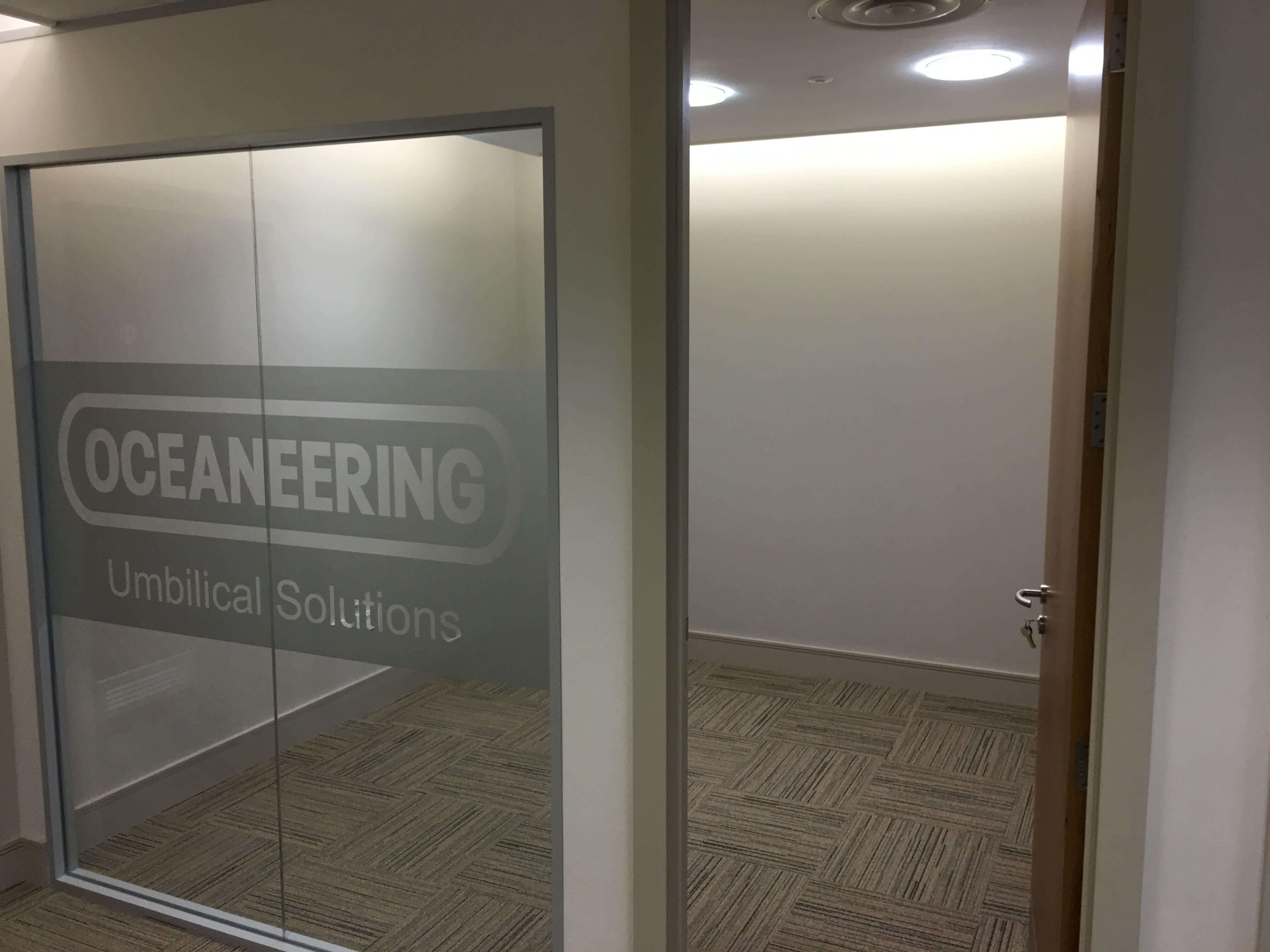 Commercial Painitng at Bespoke Hairdressers in Dunfermline