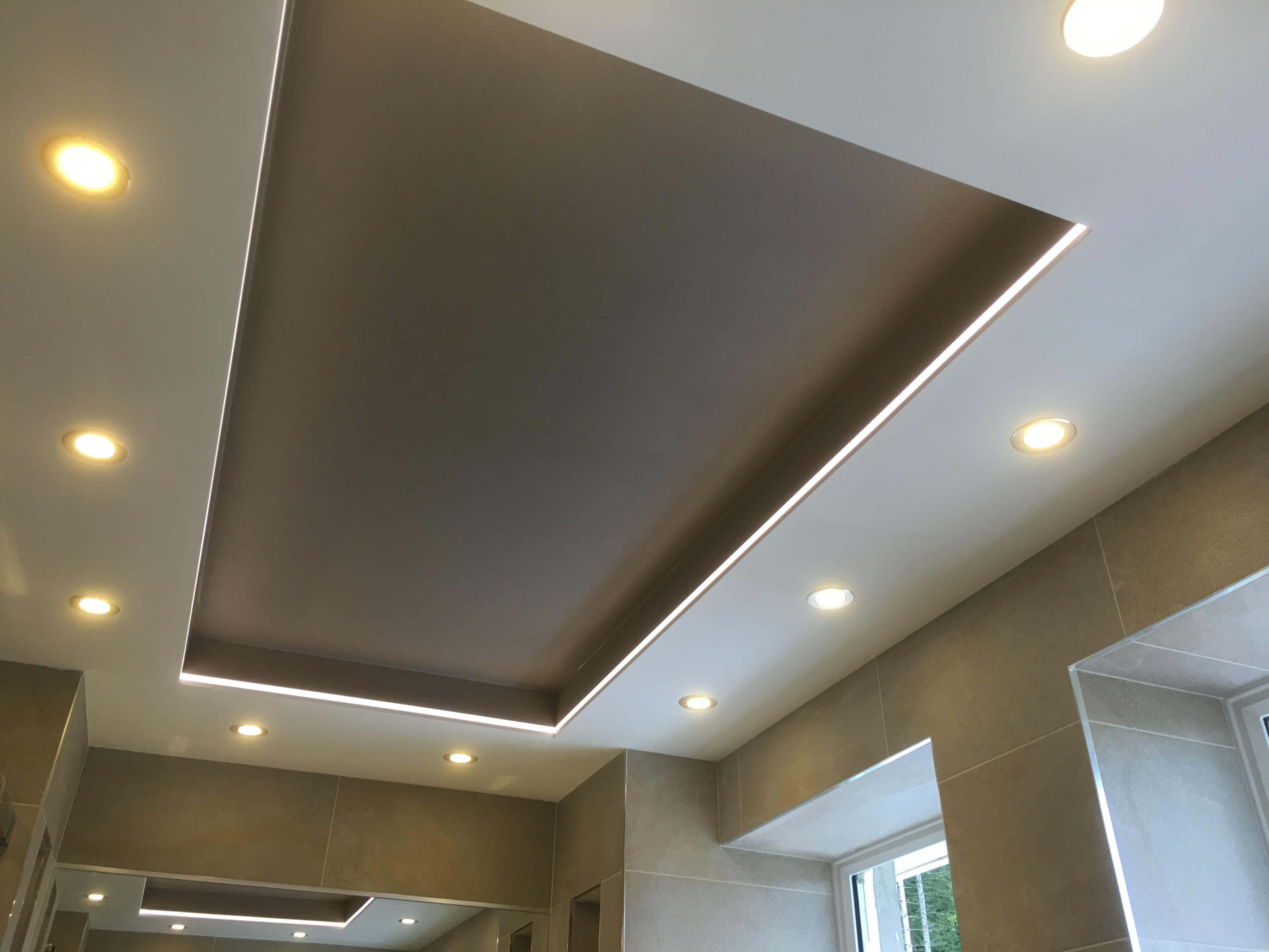 Commercial Painitng at Bespoke Hairdressers in Dunfermline